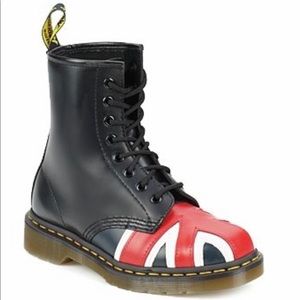 Doc Martens with Union Jack Toe